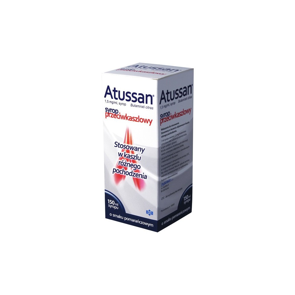 Atussan sirup 1,5 mg/ml 150 ml