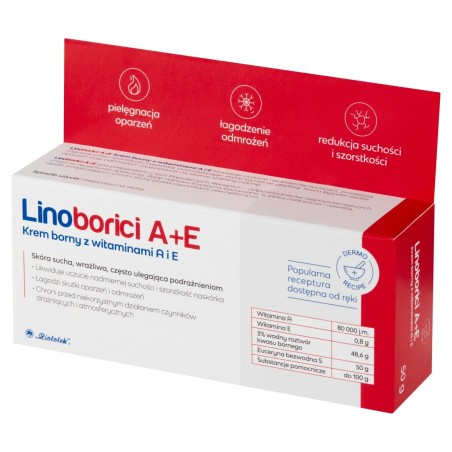 Linoborici A+E Borna cream with vitamins A and E 50 g