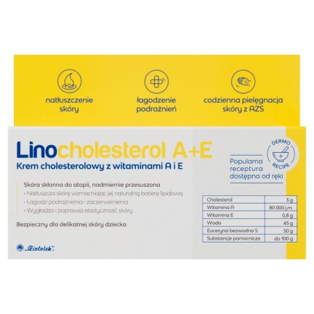 Linocholesterol A+E Cholesterincreme mit Vitamin A und E 50 g