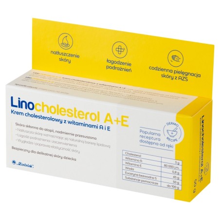 Linocholesterol A+E Crème anti-cholestérol aux vitamines A et E 50 g