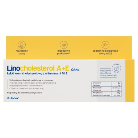 Linocholesterin A+E Leichte Cholesterincreme mit Vitamin A und E 80 g