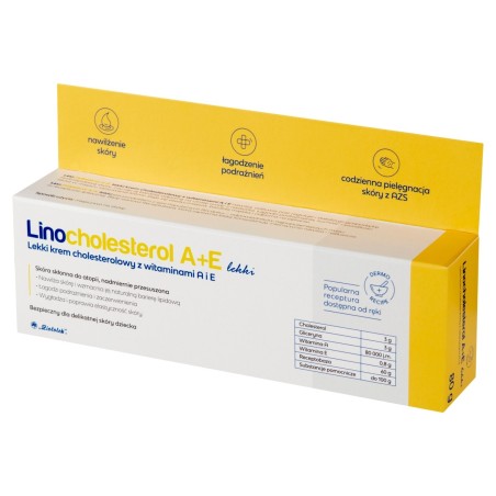 Linocholesterol A+E Lekki krem cholesterolowy z witaminami A i E 80 g