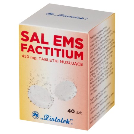 Sal Ems Factitium Effervescent tablets 450 mg 40 pieces