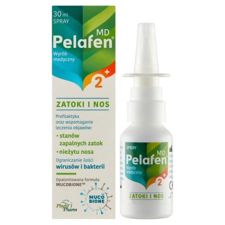 Pelafen Medical device sinus and nose spray 30 ml