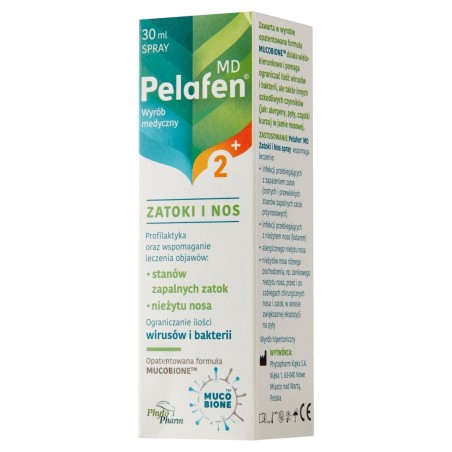 Pelafen Dispositif médical spray sinus et nez 30 ml