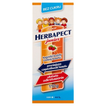 Herbapect Junior Zuckerfreier Sirup Tag und Nacht 110 g