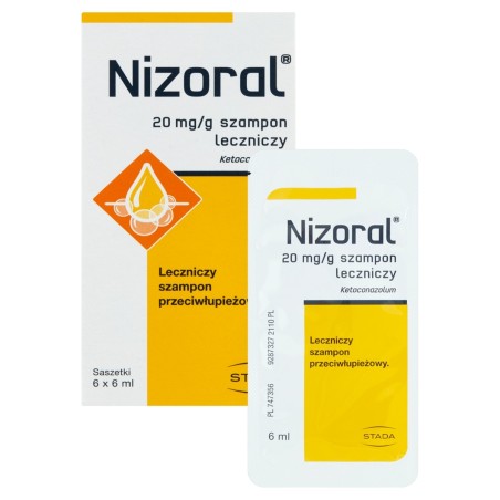 Nizoral Medicinal anti-dandruff shampoo 6 x 6 ml