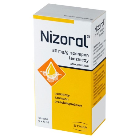 Nizoral Medicinal anti-dandruff shampoo 6 x 6 ml