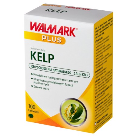 Walmark Plus Suplement diety kelp 50,0 g (100 sztuk)