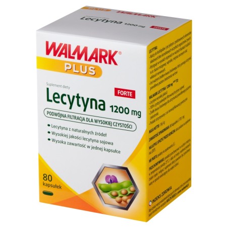 Walmark Plus Dietary supplement lecithin forte 136.4 g (80 pieces)