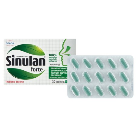Sinulan Forte Suplement diety 13,5 g (30 sztuk)