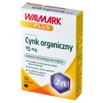 Walmark Plus Suplement diety cynk organiczny 15 mg 9,0 g (30 sztuk)