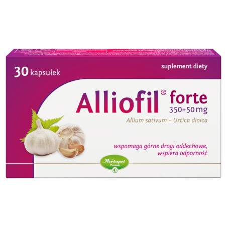 Alliofil Forte 350 + 50 mg Suplement diety 30 sztuk
