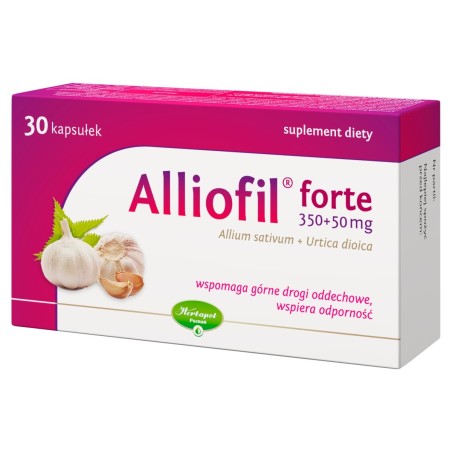 Alliophil Forte 350 + 50 mg Dietary supplement 30 pieces