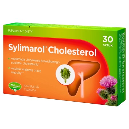 Sylimarol Cholesterol Suplement diety 30 sztuk