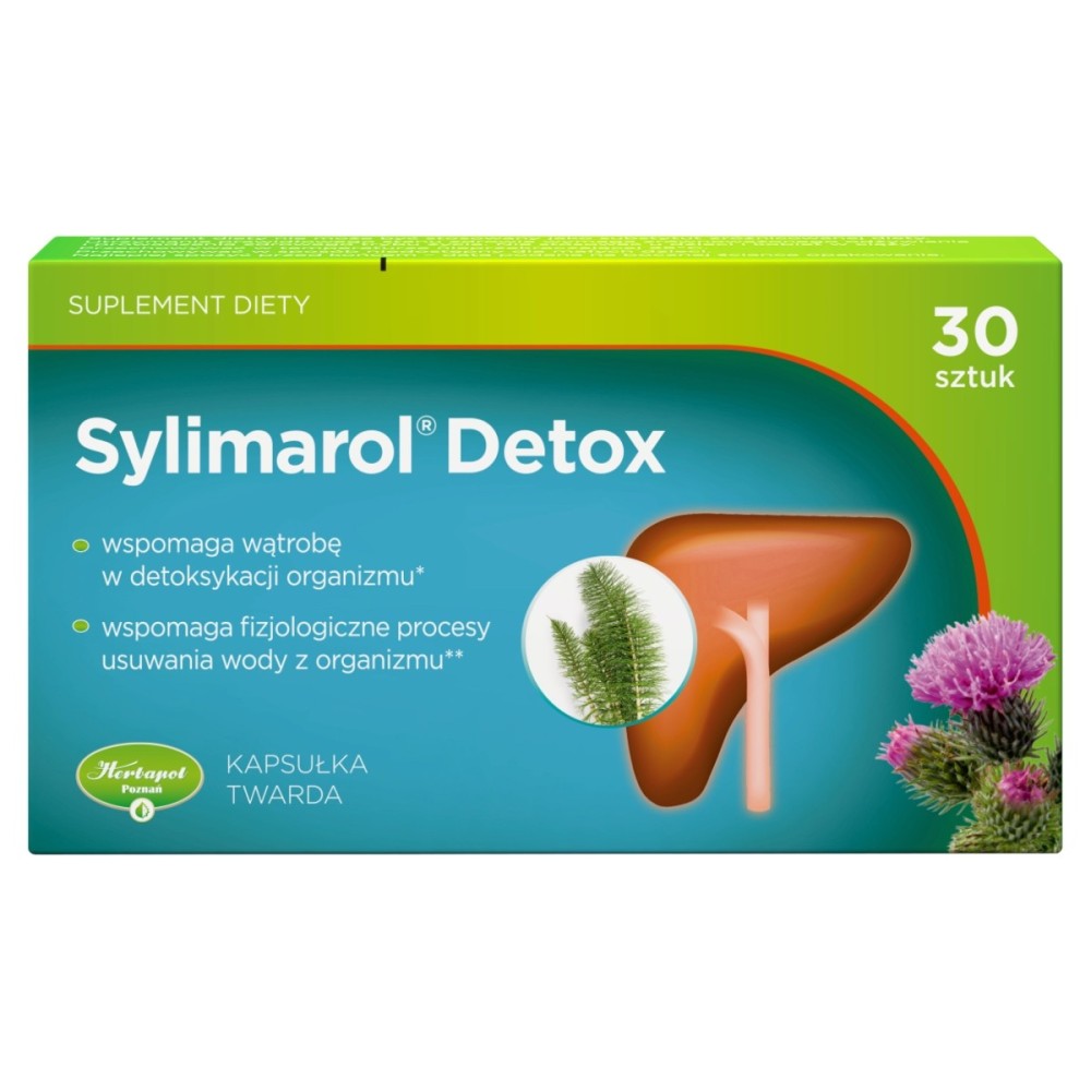 Sylimarol Detox Complément alimentaire 30 pièces