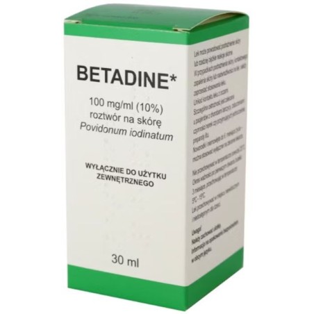 Betadine, 100 mg/ml,roztw.n/sk.,(i.rów),InPh,Grec, 30 ml