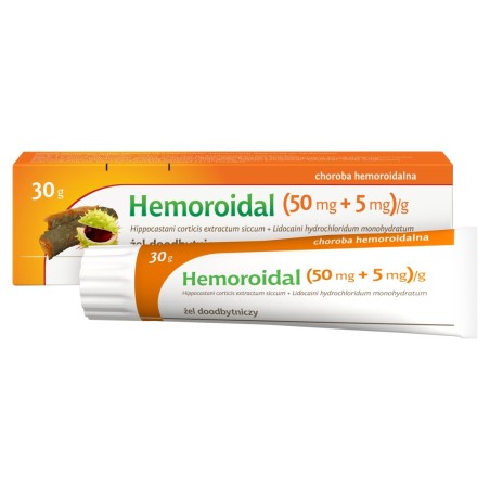 Emorroidi 50 mg + 5 mg Gel rettale 30 g