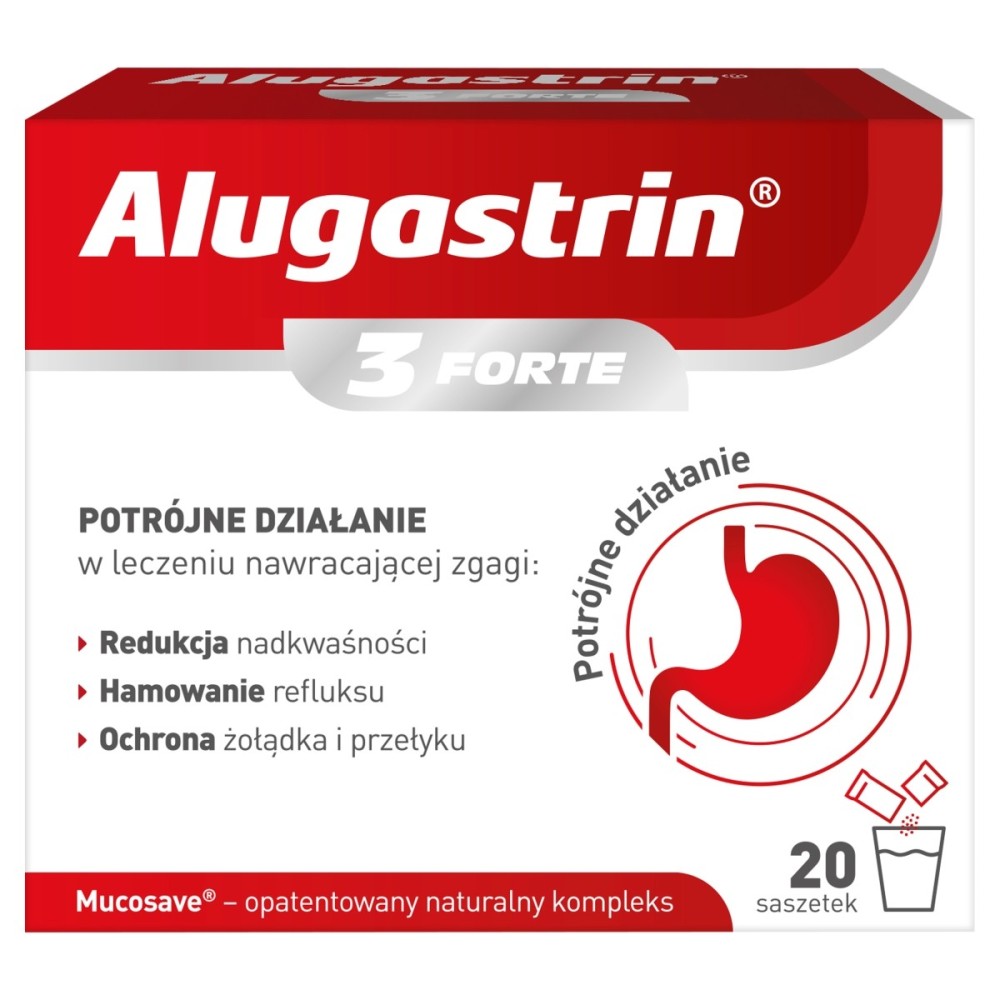 Alugastrin 3 Forte Medizinprodukt 60 g (20 x 3 g)