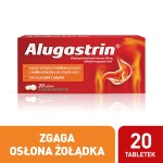 Alugastrin Dihydroxyaluminii natrii carbonas 340 mg Lék s příchutí máty 20 kusů