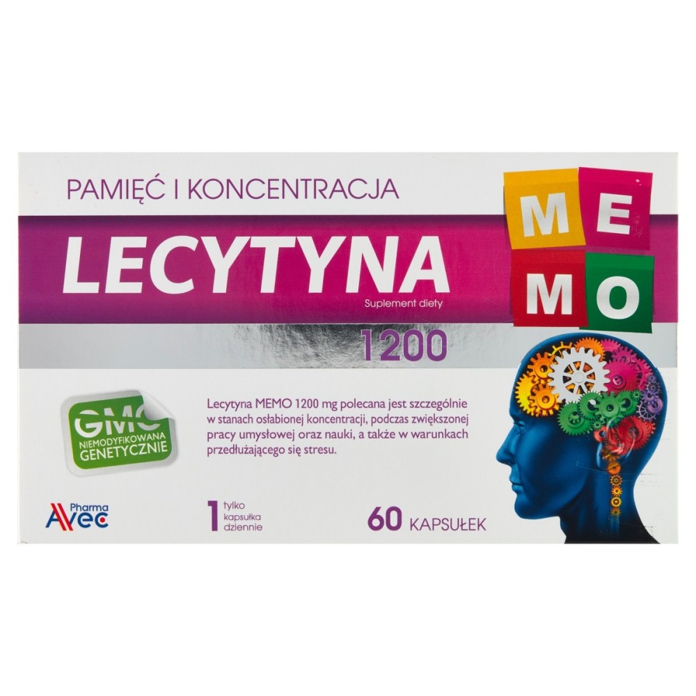 Memo lecithin dietary supplement 60 pieces