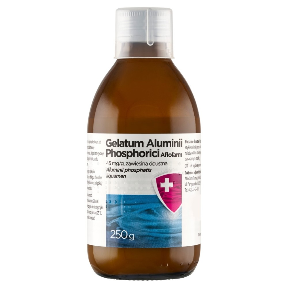 Gelatum Aluminii Phosphorici 45 mg/g Zawiesina doustna 250 g
