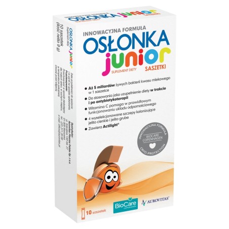 Osłonka Junior Suplement diety 9 g (10 sztuk)