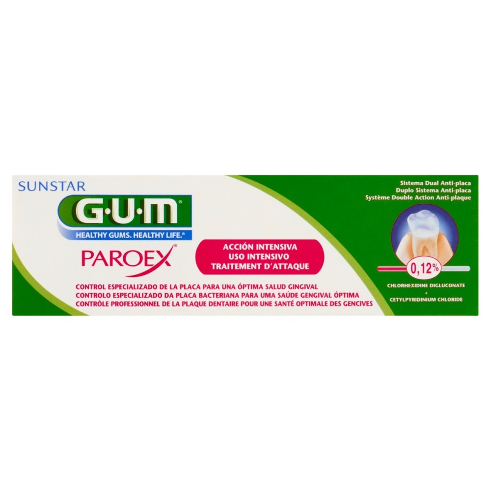GUM Paroex 0,12 % CHX Pasta do zębów 75 ml
