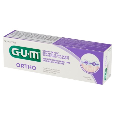 Pasta de dientes GUM Ortho 75 ml