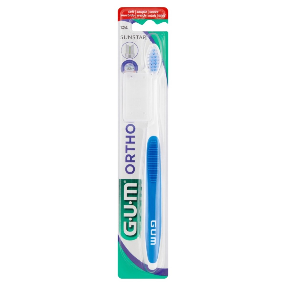 Cepillo de dientes suave GUM Ortho