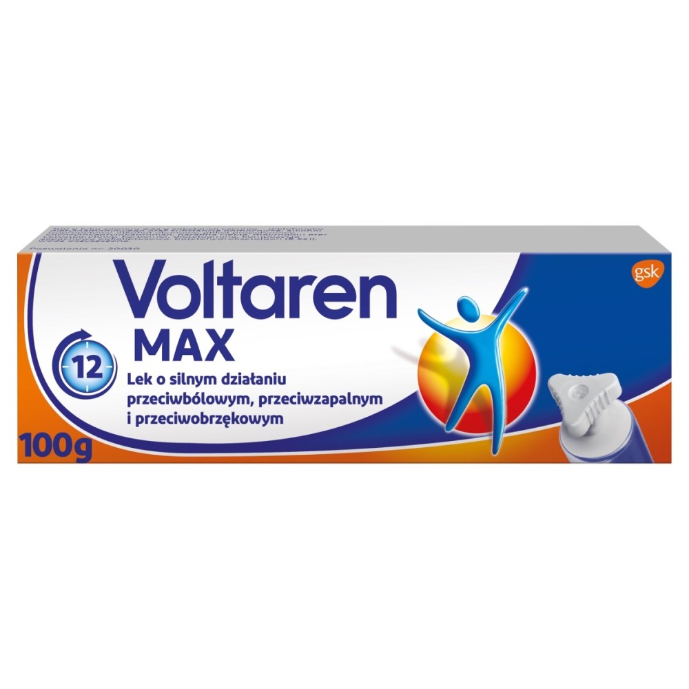 Voltaren Max 23,2 mg/g Entzündungshemmendes und schwellungshemmendes Schmerzmittel 100 g