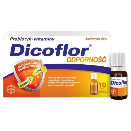 Dicoflor Immunity Dietary supplement probiotic + vitamins 109.63 g (10 pieces)
