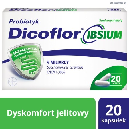 Dicoflor Ibsium Probiotic dietary supplement 11.9 g (20 x 0.595 g)