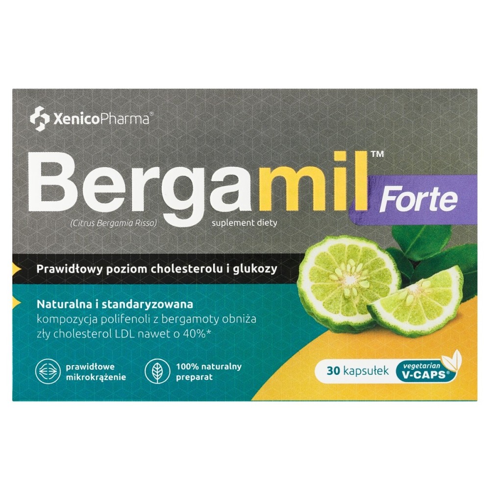 Bergamil Ergänzung diety forte 23,79 g (30 x 793 mg)