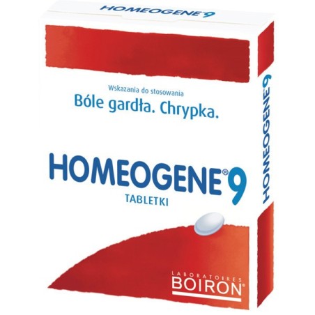BOIRON Homeogene 9 x 60 tabletek