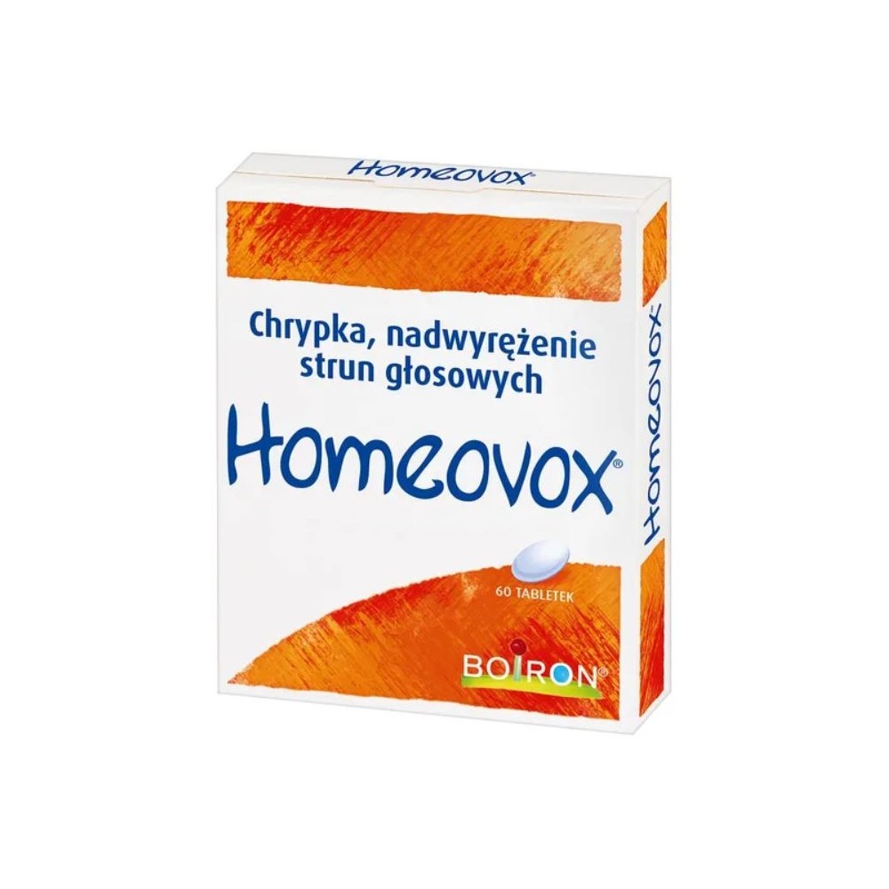 BOIRON Homeovox 60 tabletek drażowanych