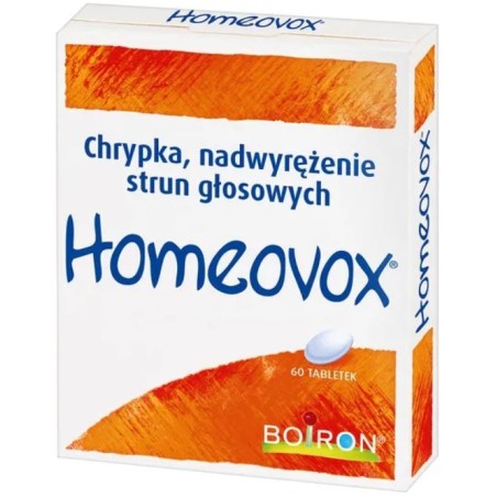 BOIRON Homeovox 60 tabletek drażowanych