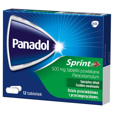 Panadol Sprint Comprimés 12 pièces