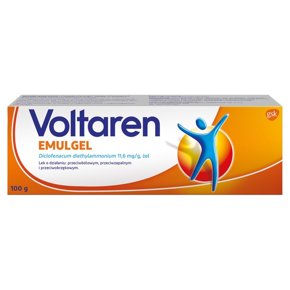 Voltaren Emulgel 11.6 mg/g Anti-inflammatory and anti-swelling painkiller 100 g