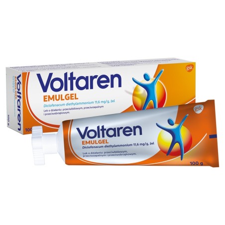 Voltaren Emulgel 11.6 mg/g Anti-inflammatory and anti-swelling painkiller 100 g