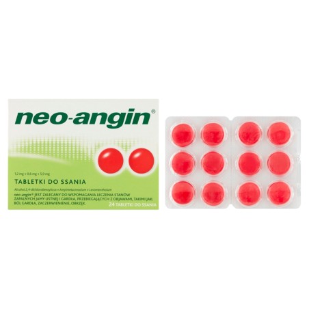 Neo-angin Sucking Tablets 24 pieces