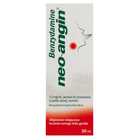 Neo-angin Aerosol for oral use 30 ml