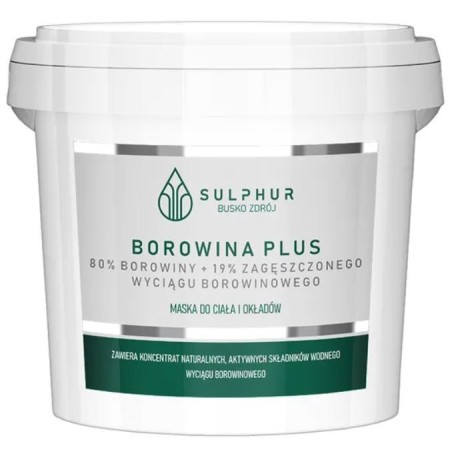 Borowina Plus, (azufre Busko Zdrój), 1000 g