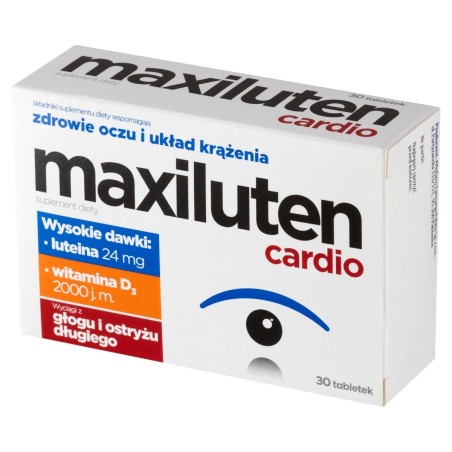 Maxiluten cardio Complément alimentaire 30 pièces