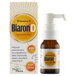 Biaron D Complemento alimenticio vitamina D 400 UI gotas 10ml