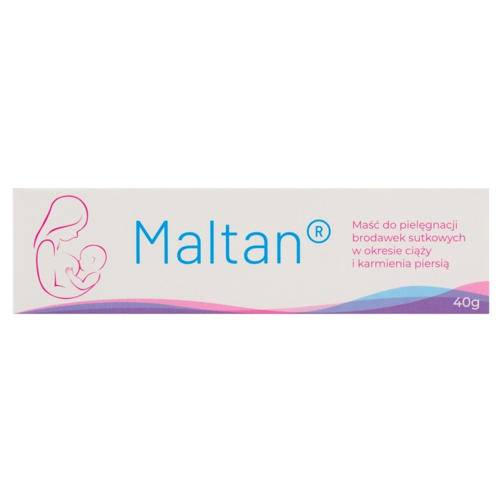 Maltanová mast pro péči o bradavky v těhotenství a kojení 40 g