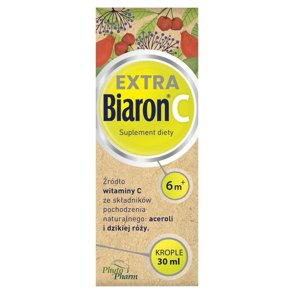 Biaron C Complément Alimentaire Extra gouttes 30 ml