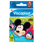 Viscoplast Mickey et ses Amis Pansements décorés pour enfants 72 mm x 25 mm 10 pièces