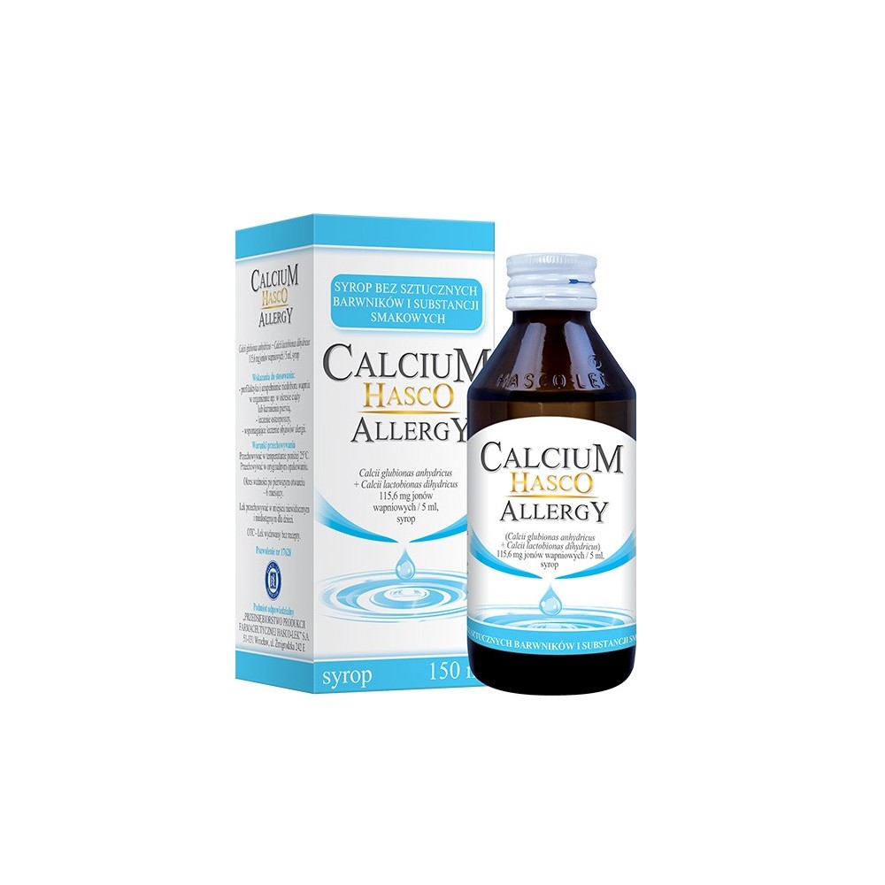 Calcium Hasco Allergy syrop 115,6mgjonówCa