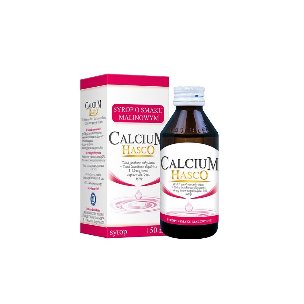 Calcium HASCO o sm.malinowym (o sm.coli) s